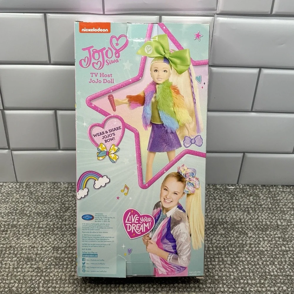 JoJo Siwa Fashion Doll Nickelodeon TV Inch‎ Doll NIB